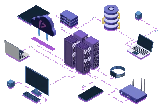 Database automation workflow illustration