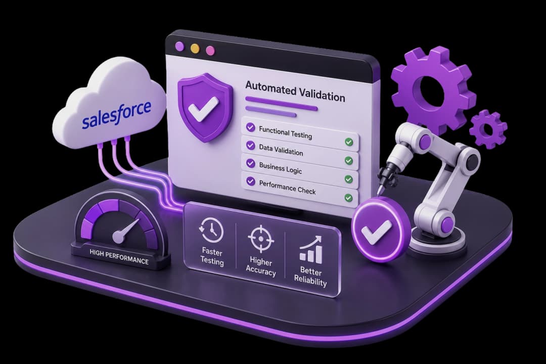 Salesforce automation testing workflow with FireFlink
