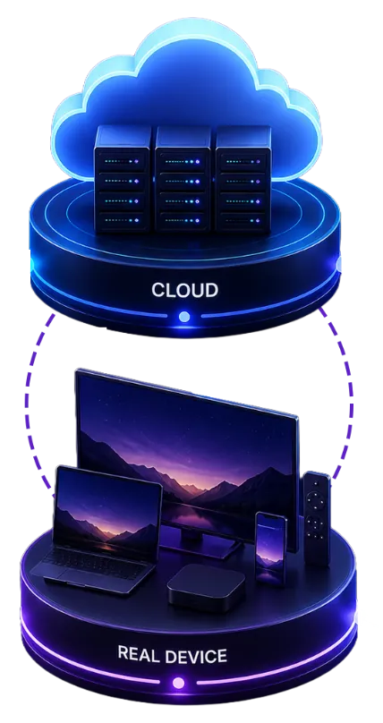 TV app automation compatibility illustration
